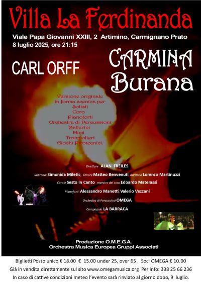 CARMINA BURANA di ORFF